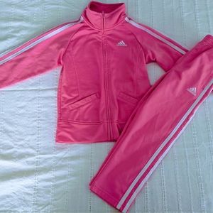 Girls Adidas Track Suit